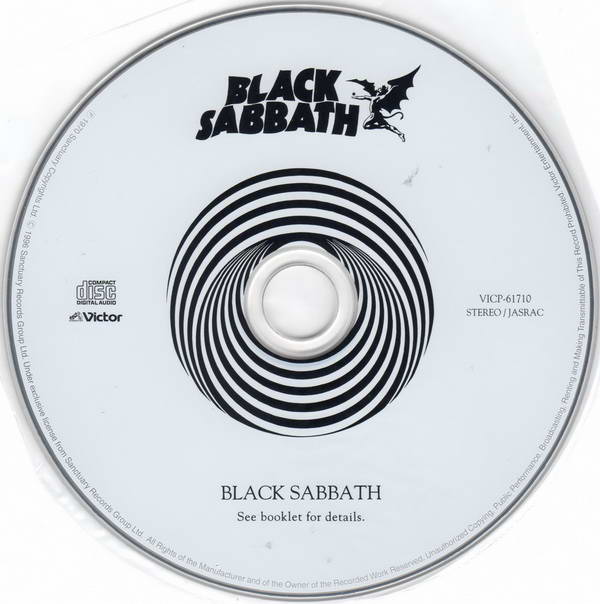 Disc, Black Sabbath - Black Sabbath