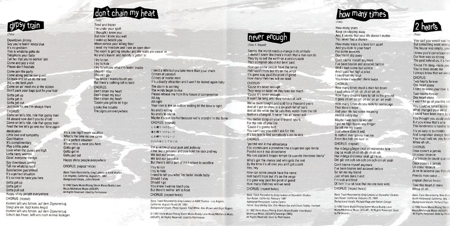 English foldout lyrics sheets, Toto - Kingdom of Desire + (1)