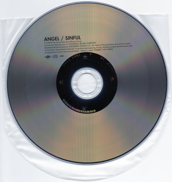 Cd, Angel - Sinful (Bad Publicity)