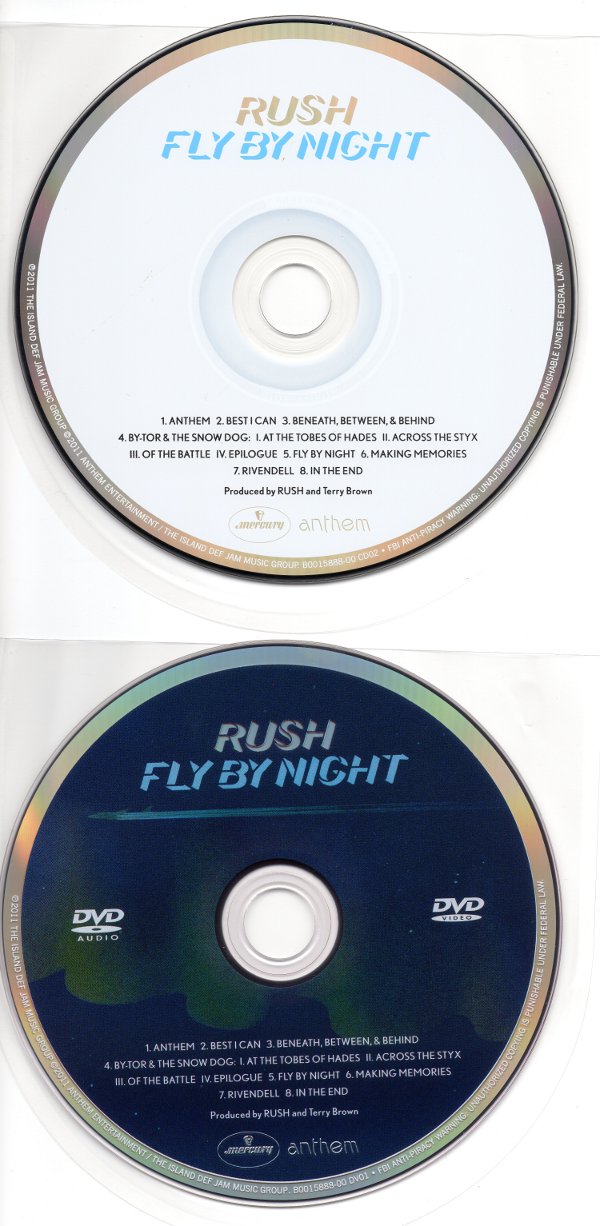 CD + DVD, Rush - Sector 1