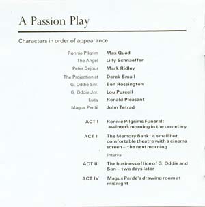 Linwell Theatre Program - Page 6, Jethro Tull - A Passion Play (enhanced)