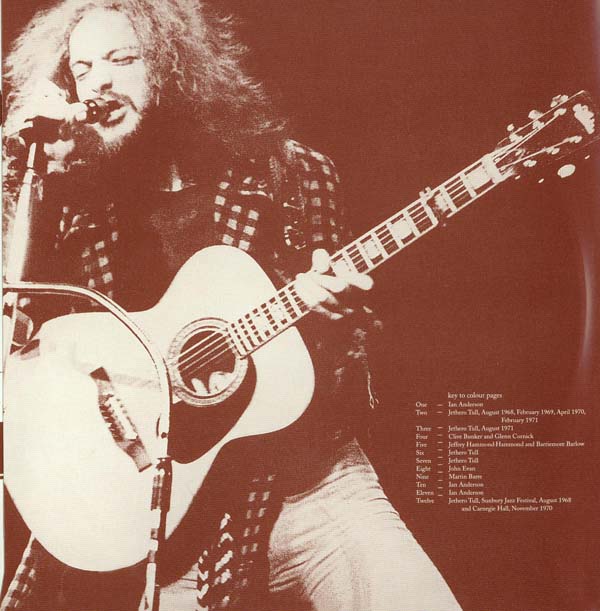 Book Contents, Jethro Tull - Living In The Past