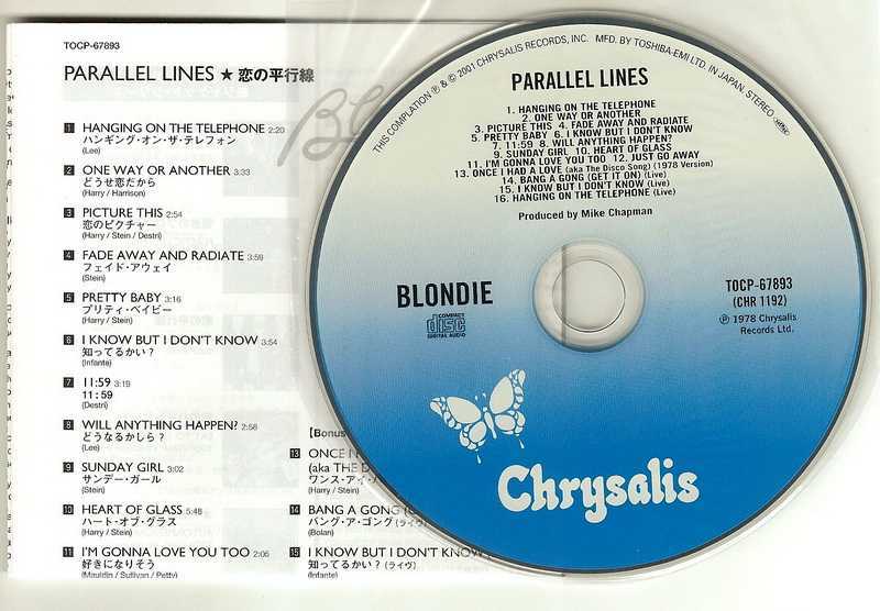 , Blondie - Parallel Lines (+4)