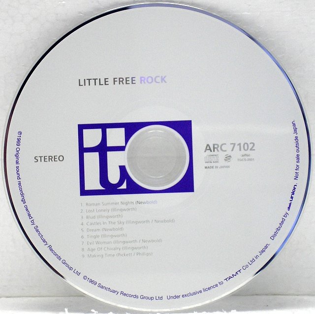 CD, Little Free Rock - Little Free Rock