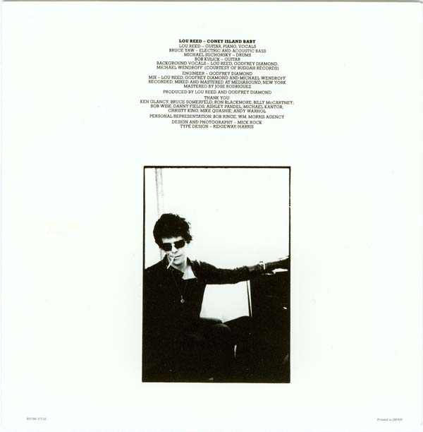 Inner sleeve front?, Reed, Lou - Coney Island Baby +6