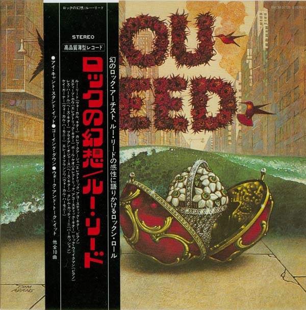 Cover with promo obi, Reed, Lou - Lou Reed