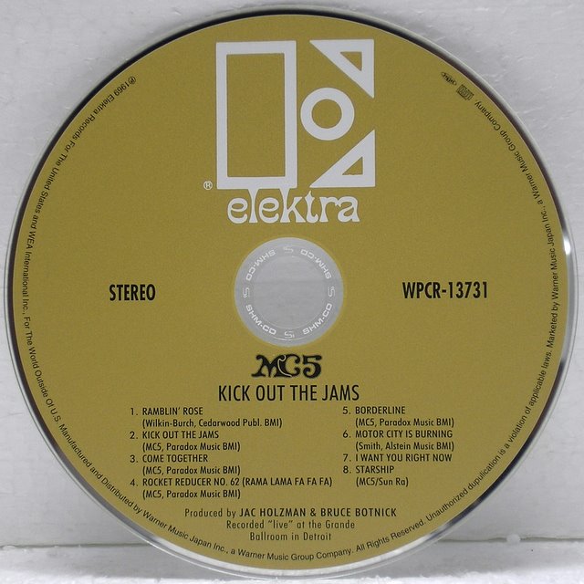 CD, MC5 - Kick Out The Jams