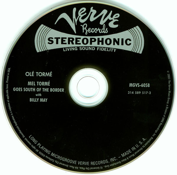 CD, Torme, Mel - Ole Torme