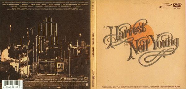 Exterior cover, Young, Neil - Harvest