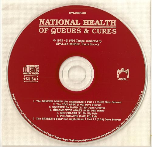 CD, National Health - Of Queues and Cures