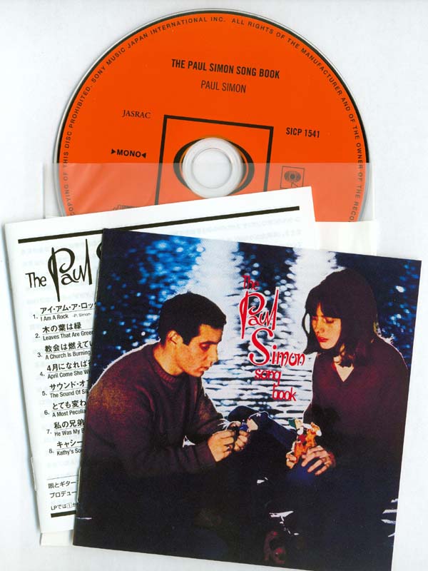 CD and inserts, Simon, Paul - The Paul Simon Songbook +2