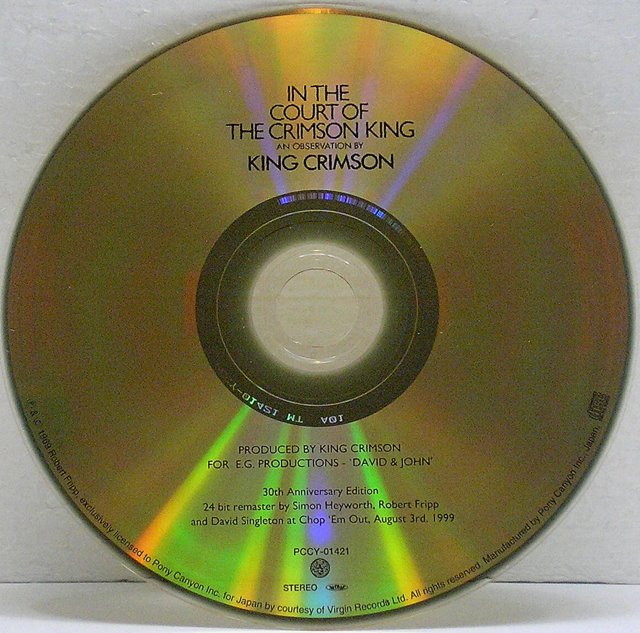 CD, King Crimson - In The Court Of The Crimson King [Gold]