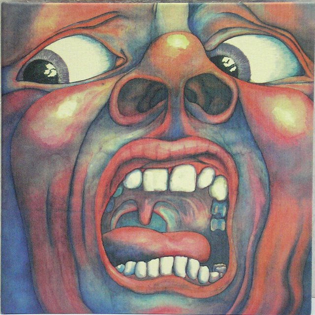 Front Cover, King Crimson - In The Court Of The Crimson King [Gold]