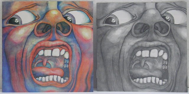 Inserts, King Crimson - In The Court Of The Crimson King [Gold]