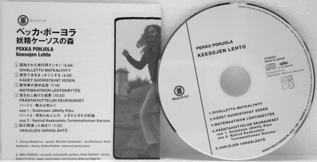 CD and Insert, Pohjola, Pekka - Keesojen Lehto (aka) Mathematician's Air Display