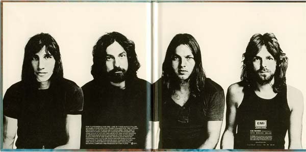 Inside Gatefold, Pink Floyd - Meddle