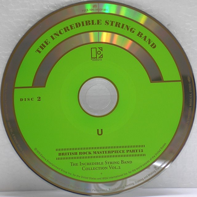 CD2, Incredible String Band (The) - U