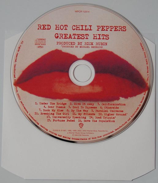 CD, Red Hot Chili Peppers - Greatest Hits
