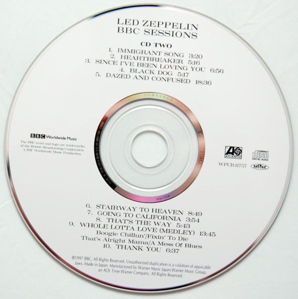 CD 2, Led Zeppelin - BBC Sessions