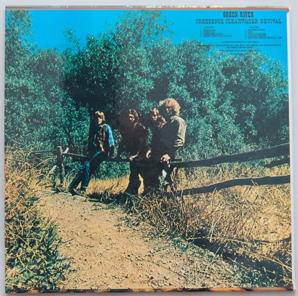 Back cover, Creedence Clearwater Revival - Green River