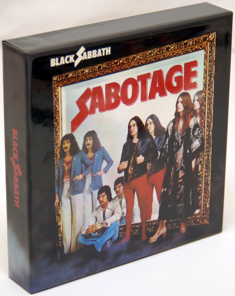 Front Lateral View, Black Sabbath - Sabotage Box