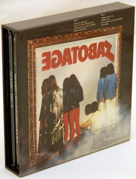 Back Lateral View, Black Sabbath - Sabotage Box