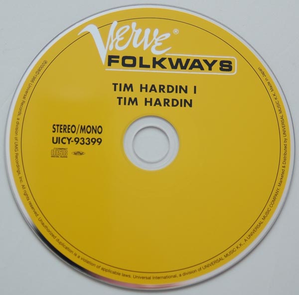 CD, Hardin, Tim  - Tim Hardin 1+8