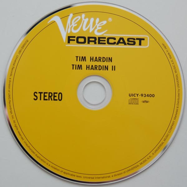 CD, Hardin, Tim  - Tim Hardin 2+2