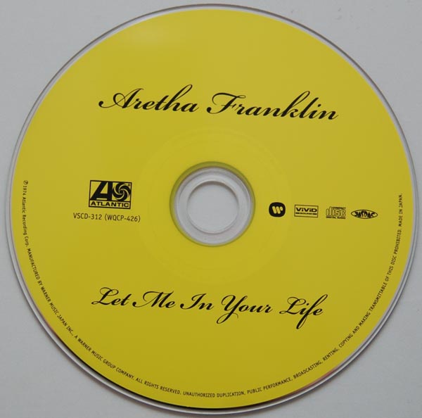 CD, Franklin, Aretha - Let Me In Your Life