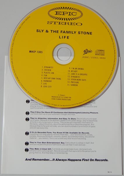 CD, Sly + The Family Stone - Life +4