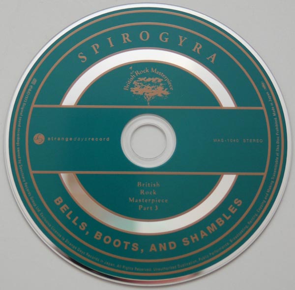 CD, Spirogyra - Bells - Boots and Shambles