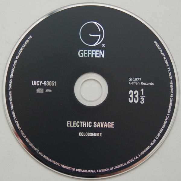 CD, Colosseum II - Electric Savage