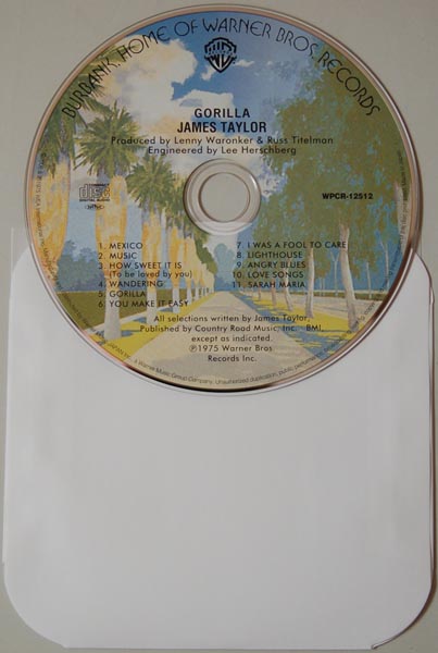 CD, Taylor, James - Gorilla