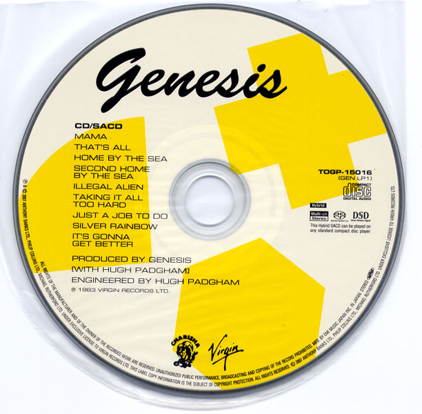 , Genesis - Genesis