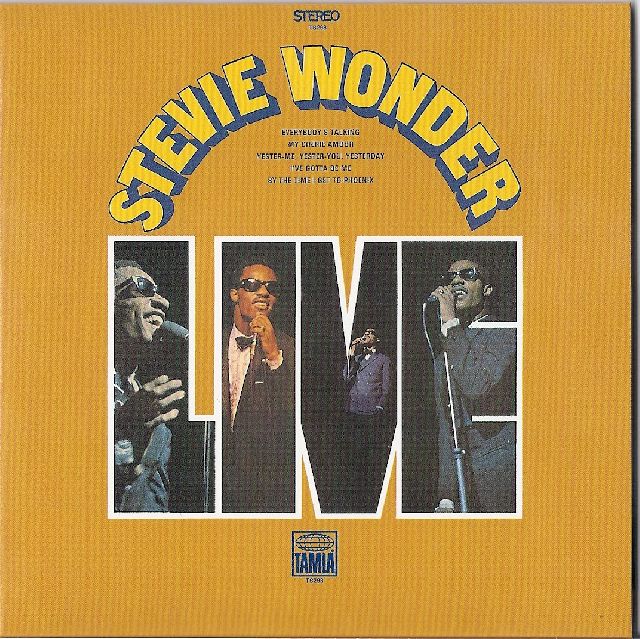 frontcover, Wonder, Stevie - Stevie Wonder Live