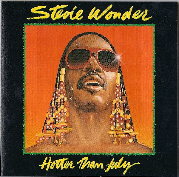 frontcover, Wonder, Stevie - Hotter Than July
