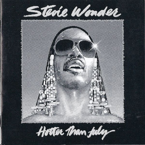 booklet, Wonder, Stevie - Hotter Than July