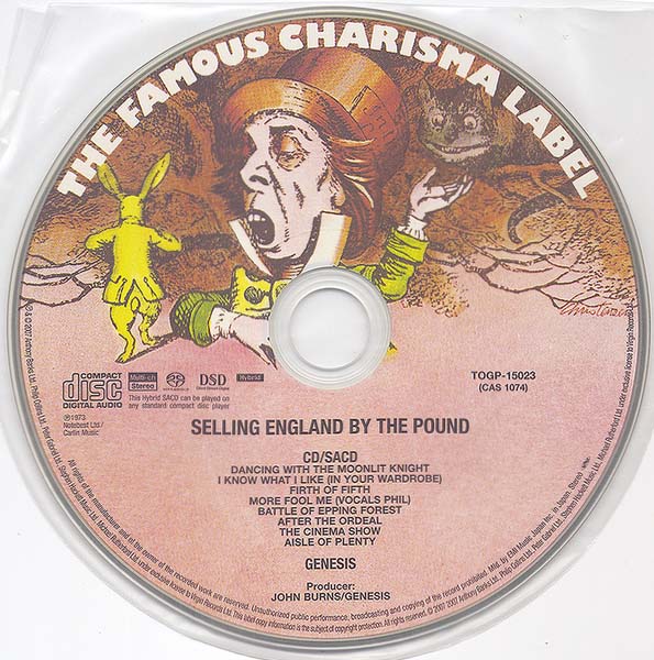 cd, Genesis - Selling England By The Pound