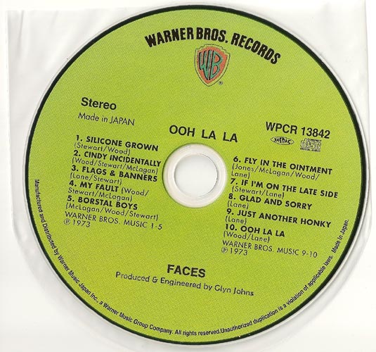 CD, Faces - Ooh La La