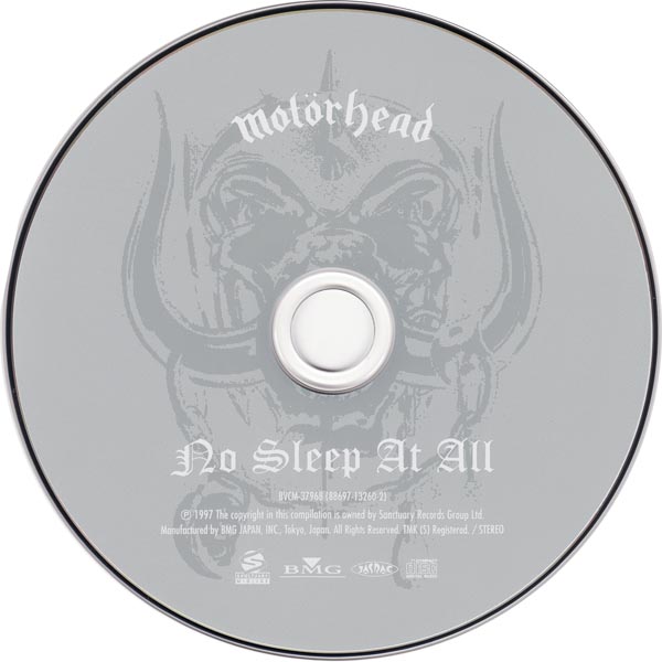 CD, Motorhead - No Sleep At All