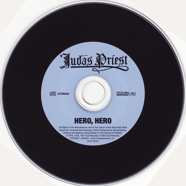 CD, Judas Priest - Hero, Hero