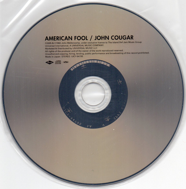 Cd, Cougar, John - American Fool (+1)