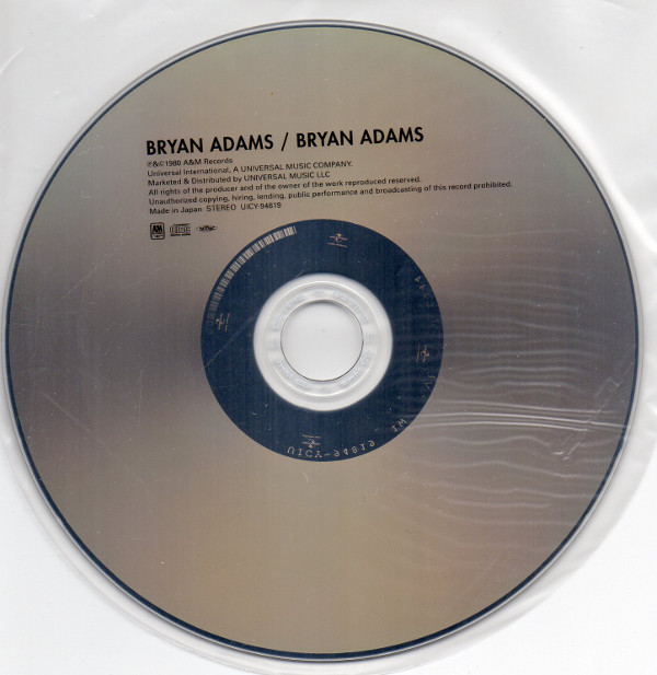 Cd, Adams, Bryan - Bryan Adams (+1)