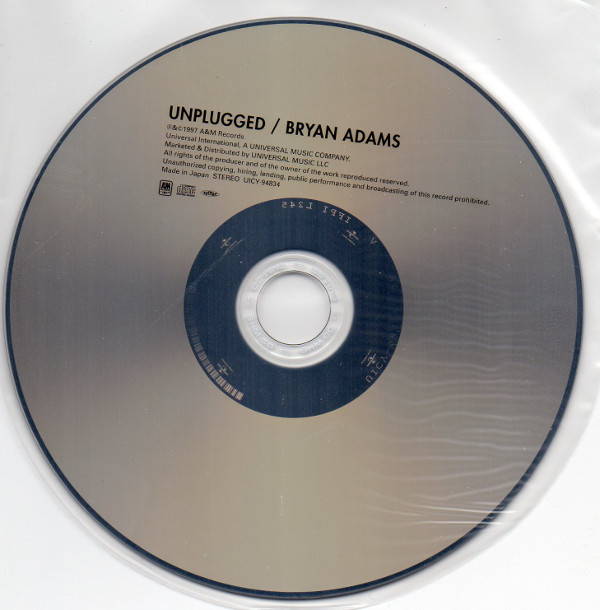 Cd, Adams, Bryan - MTV Unplugged (+2)