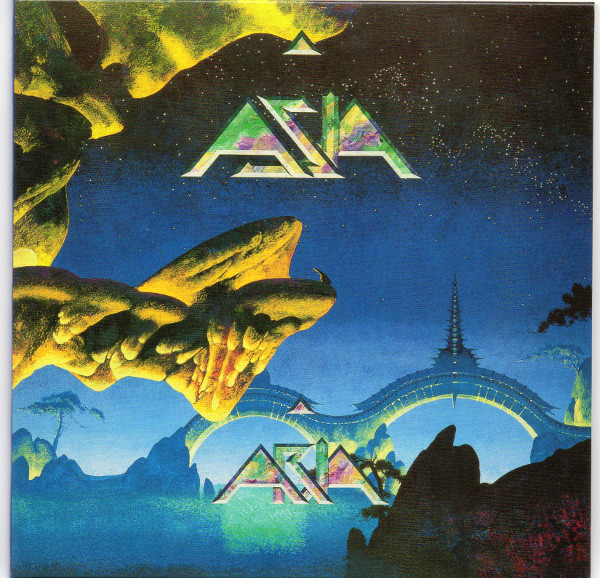 Front sleeve, ASIA featuring John Payne - Aria Blu-Spec CD (+2)