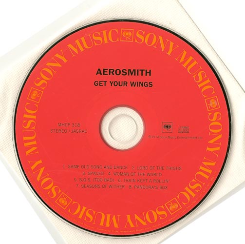 CD, Aerosmith - Get Your Wings