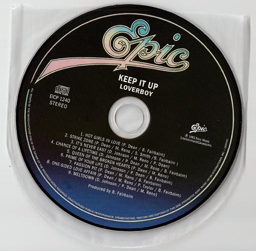 CD, Loverboy - Keep It Up