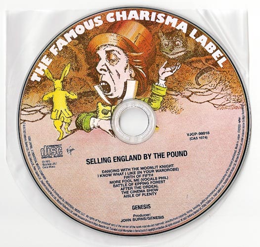 CD, Genesis - Selling England By The Pound