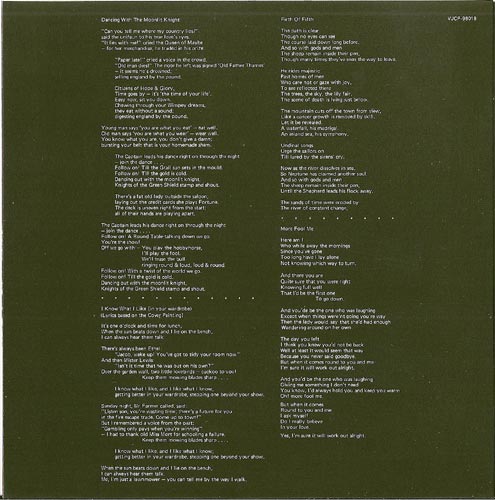 Lyrics Sheet (english), Genesis - Selling England By The Pound