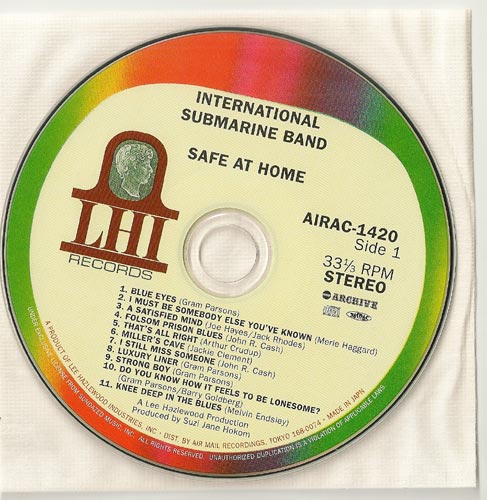 CD, International Submarine Band - Safe At Home